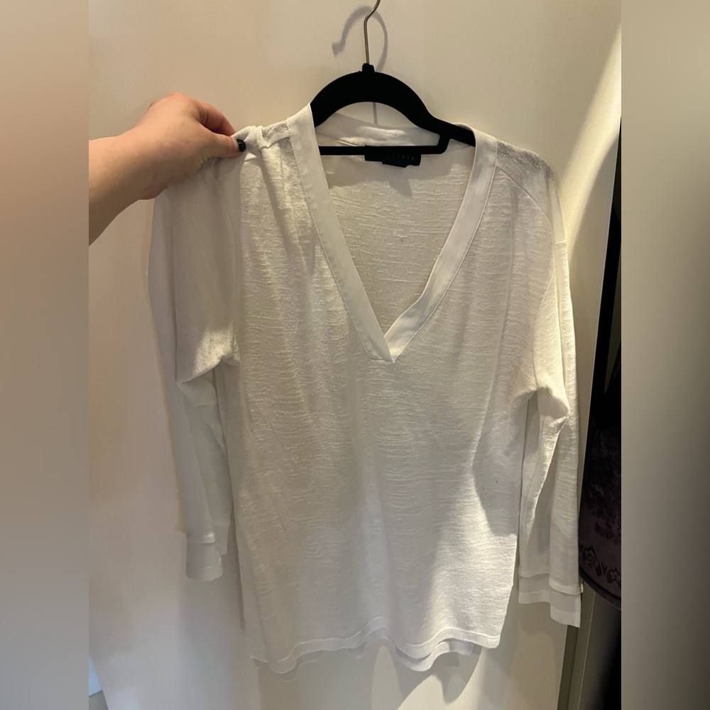 Sanctuary White Sweater Size Medium